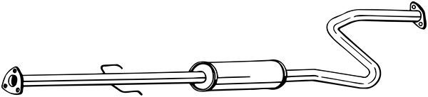 Mittelschalldämpfer BOSAL 284-241