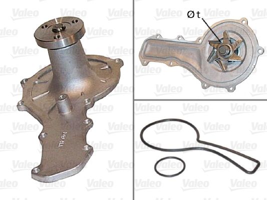 Wasserpumpe VALEO 506455