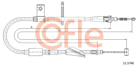 Seilzug, Feststellbremse COFLE 11.5746