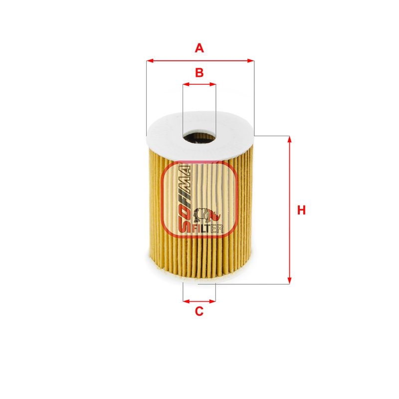 Ölfilter SOFIMA S 5091 PE