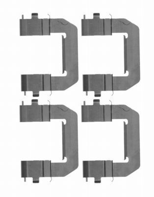 Zubehörsatz, Scheibenbremsbelag TEXTAR 82503800