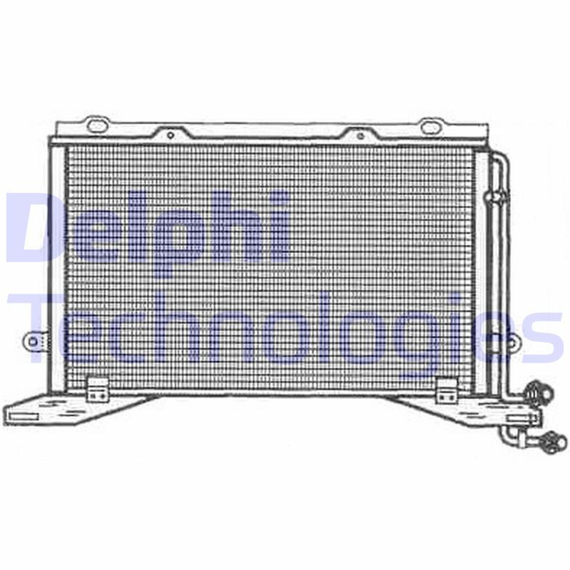 Kondensator, Klimaanlage DELPHI TSP0225330