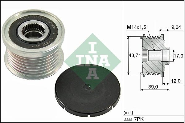 Generatorfreilauf INA 535027510
