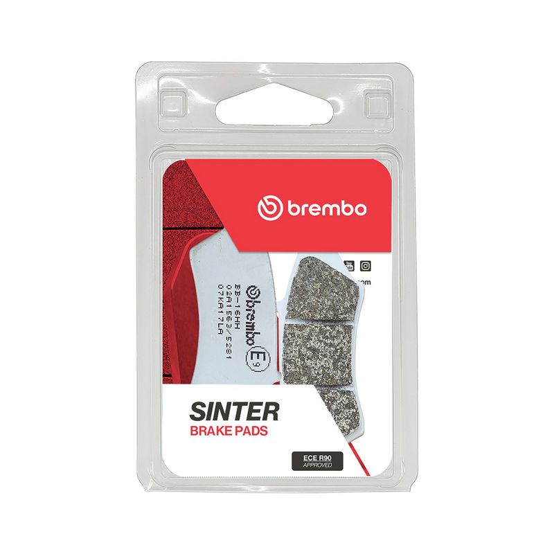 Bremsbelagsatz, Scheibenbremse BREMBO 07KA17LA