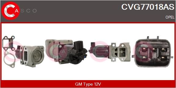 AGR-Ventil Casco CVG77018AS