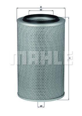 Luftfilter KNECHT LX 227