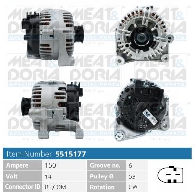 Generator MEAT & DORIA 5515177