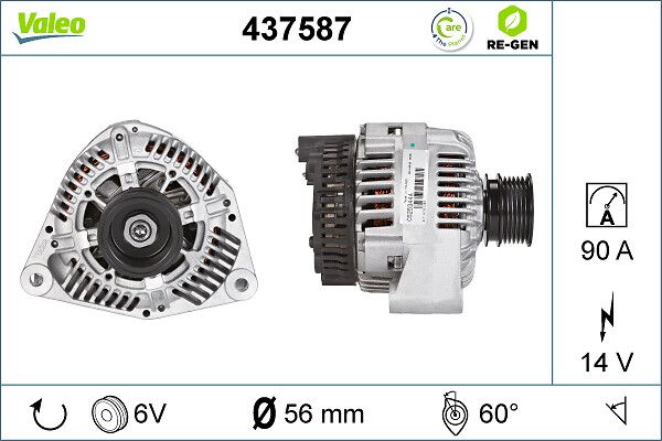 Generator VALEO 437587