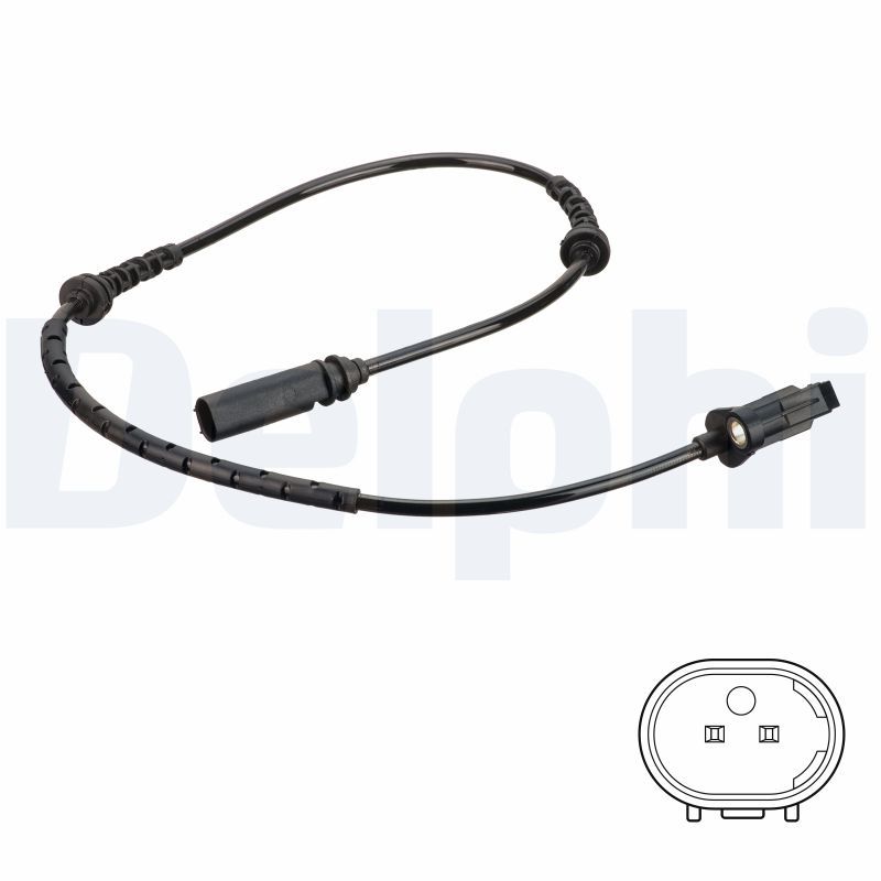 Sensor, Raddrehzahl DELPHI SS20804