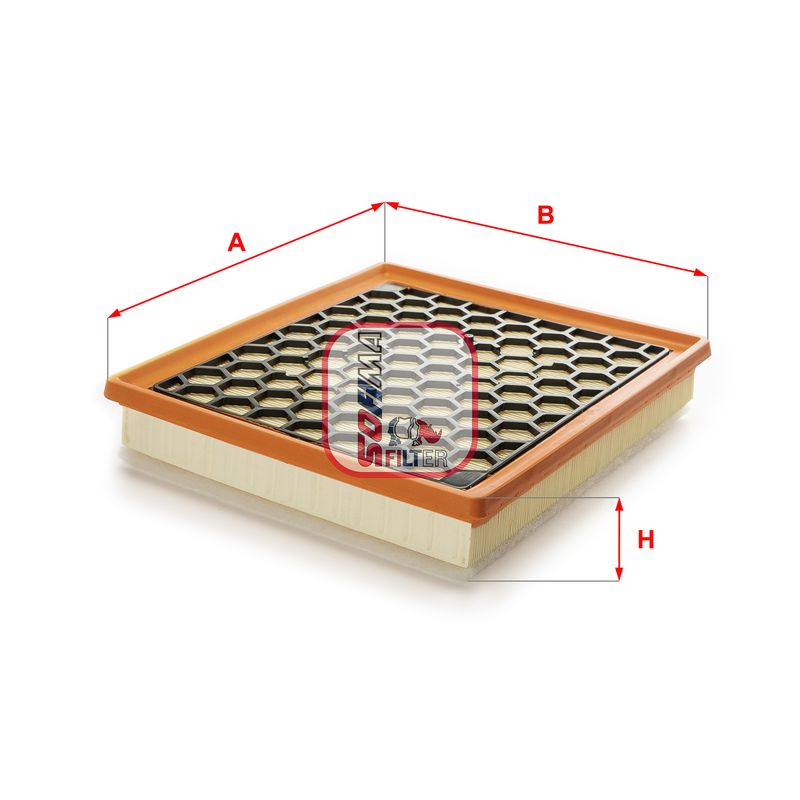 Luftfilter SOFIMA S 3A23 A