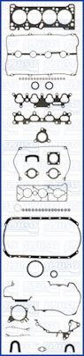 Dichtungsvollsatz, Motor AJUSA 50128100