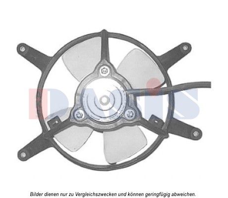 Lüfter, Motorkühlung AKS DASIS 088074N