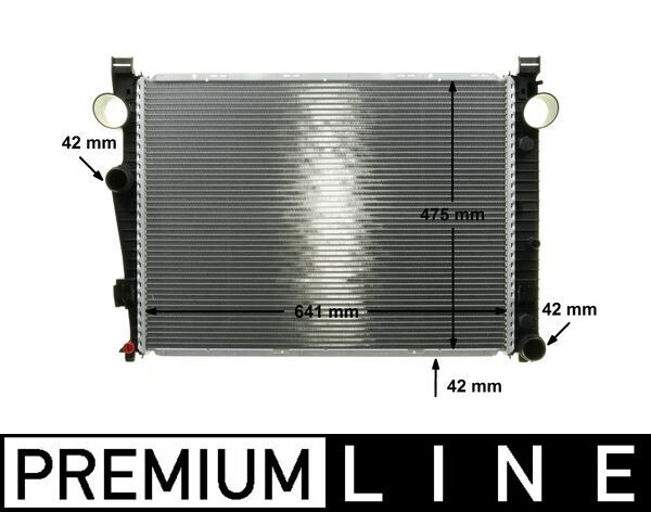 Kühler, Motorkühlung MAHLE CR226000P