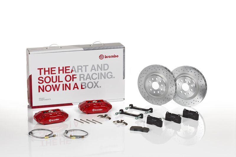 Hochleistungs-Bremsensatz BREMBO 1A4.6008A