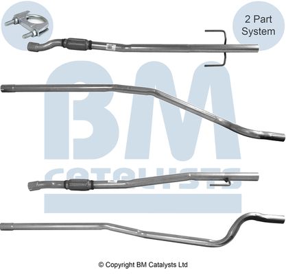 Abgasrohr BM CATALYSTS BM50864