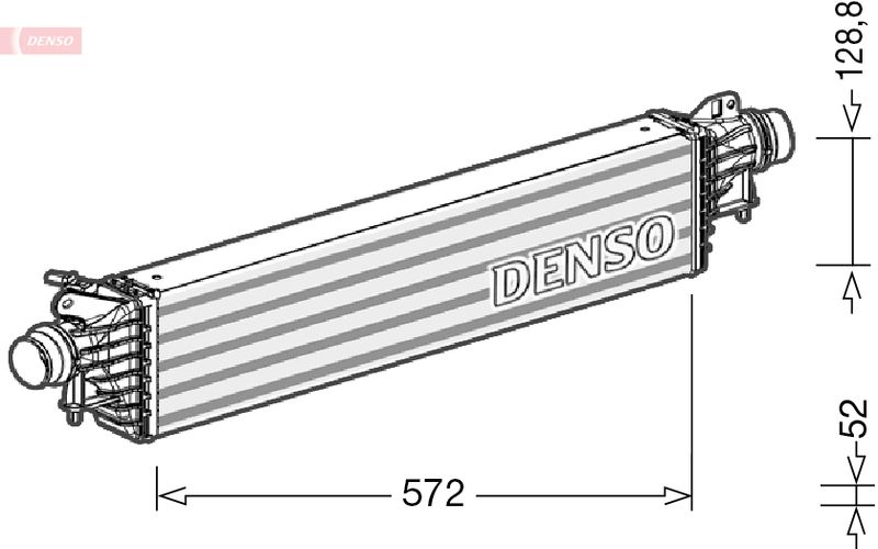 Ladeluftkühler DENSO DIT20004