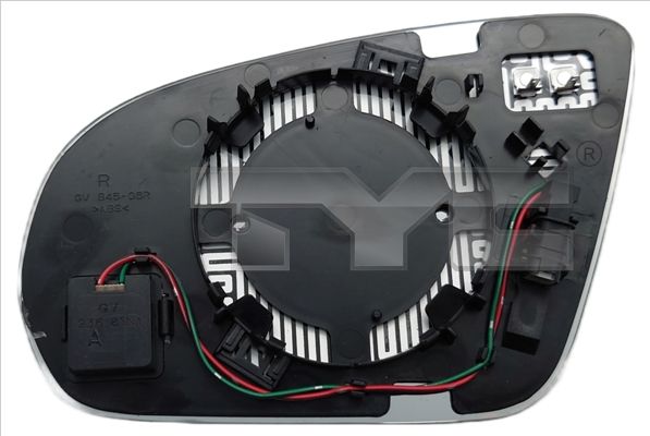 Spiegelglas Außenspiegel TYC 321-0188-1
