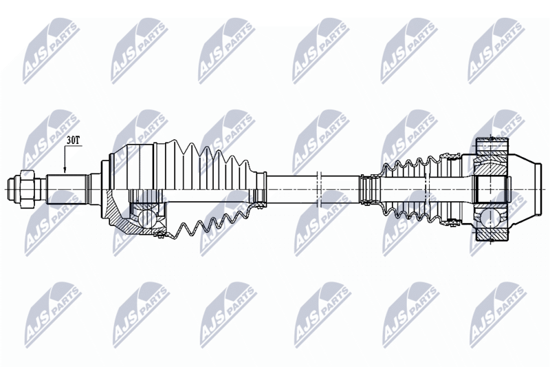 Antriebswelle NTY NPW-AU-025
