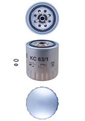 Kraftstofffilter MAHLE KC63/1D