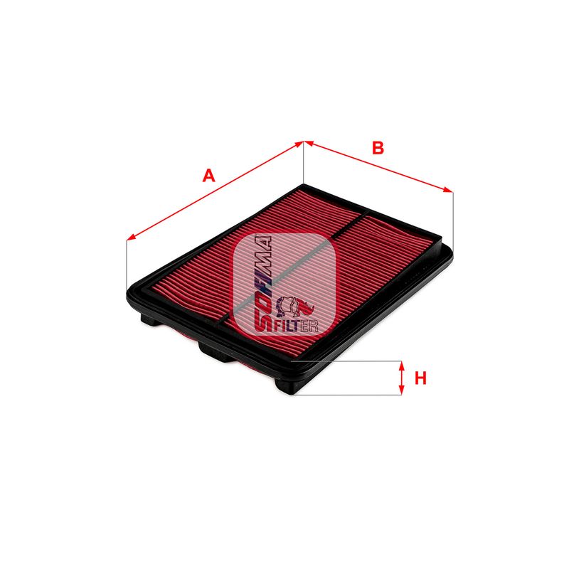 Luftfilter SOFIMA S 3724 A
