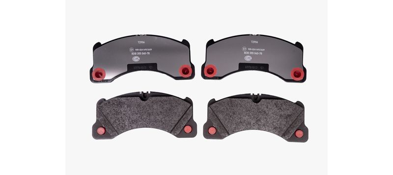 Bremsbelagsatz Bremsbeläge HELLA 8DB 355 040-781