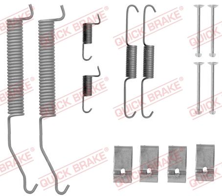 Zubehörsatz, Bremsbacken QUICK BRAKE 105-0812