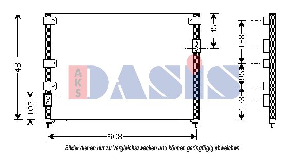 Kondensator, Klimaanlage AKS DASIS 112010N