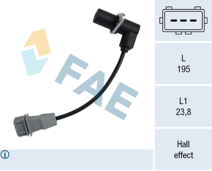 Impulsgeber, Kurbelwelle FAE 79498