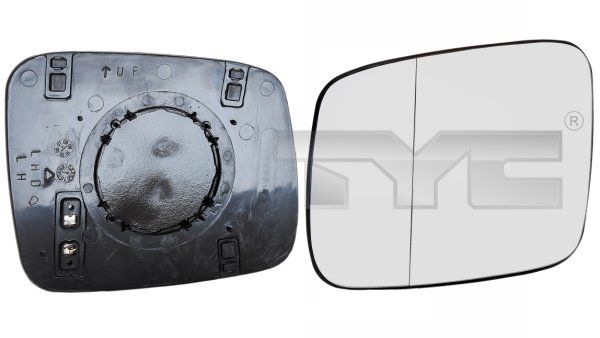 Spiegelglas, Außenspiegel TYC 337-0164-1
