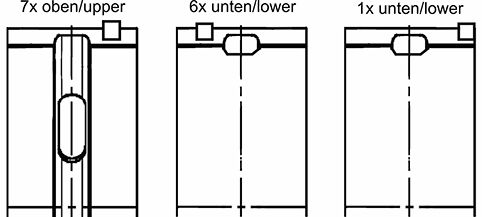 Kurbelwellenlagersatz KOLBENSCHMIDT 77957610