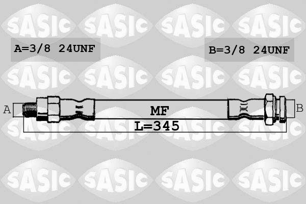 Bremsschlauch SASIC SBH4072