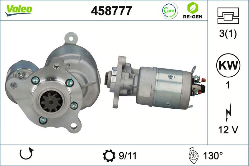 Starter VALEO 458777
