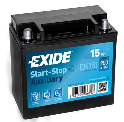 Starterbatterie EXIDE ek151