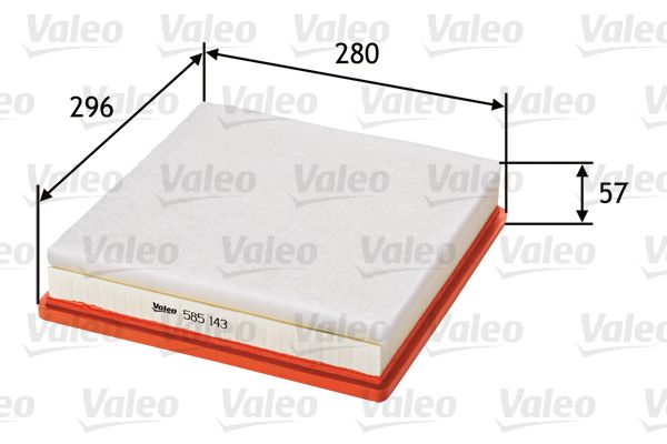 Luftfilter VALEO 585143