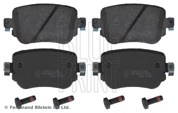 Bremsbelagsatz, Scheibenbremse BLUE PRINT ADV184250