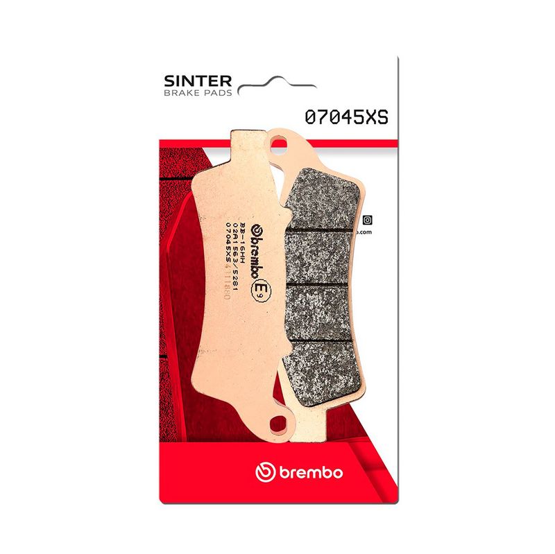 Bremsbelagsatz, Scheibenbremse BREMBO 07045XS
