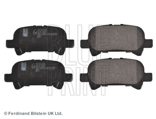 Bremsbelagsatz, Scheibenbremse BLUE PRINT adt342222