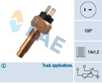 Sensor, Kühlmitteltemperatur FAE 34150