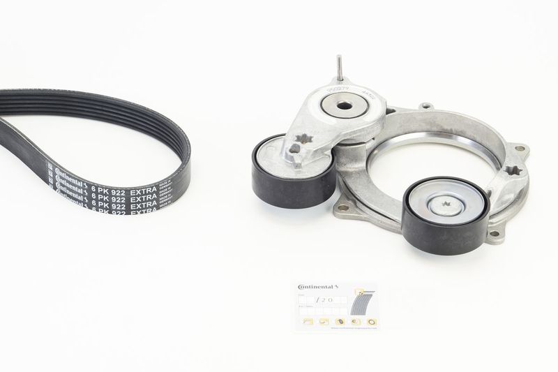 Keilrippenriemensatz CONTINENTAL CTAM 6PK922 EXTRA K1