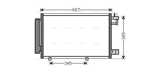 Kondensator, Klimaanlage AVA QUALITY COOLING fda5439d