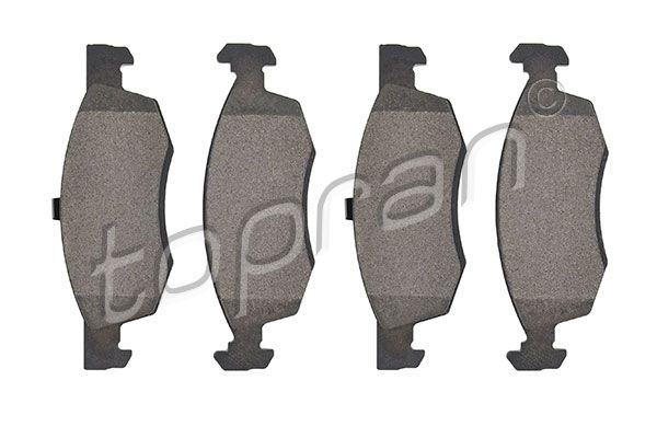 Bremsbelagsatz, Scheibenbremse TOPRAN 701 155