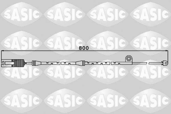 Warnkontakt, Bremsbelagverschleiß SASIC 6236028