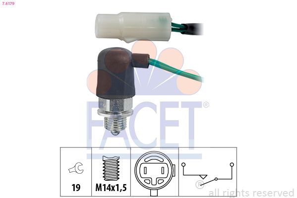 Schalter Rückfahrleuchte FACET 7.6179