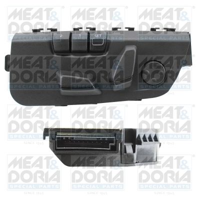 Schalter, Sitzverstellung MEAT & DORIA 206147