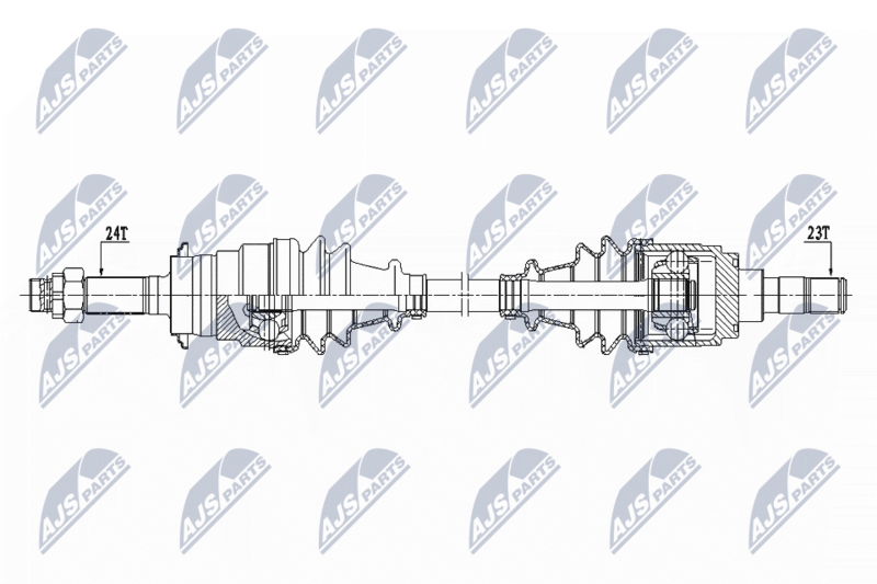 Antriebswelle NTY NPW-DA-001