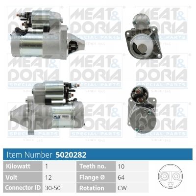Starter MEAT & DORIA 5020282