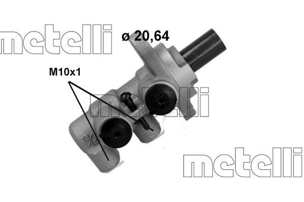 Hauptbremszylinder METELLI 05-1240