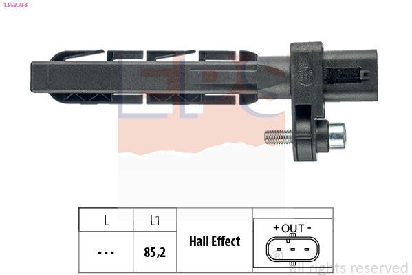Impulsgeber, Kurbelwelle EPS 1-953-758