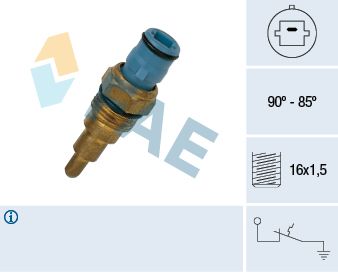 Temperaturschalter, Kühlerlüfter FAE 37660