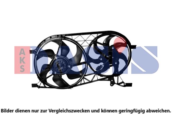 Lüfter, Motorkühlung AKS DASIS 188089N